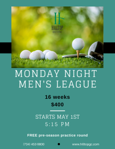 2023 Monday Men's League